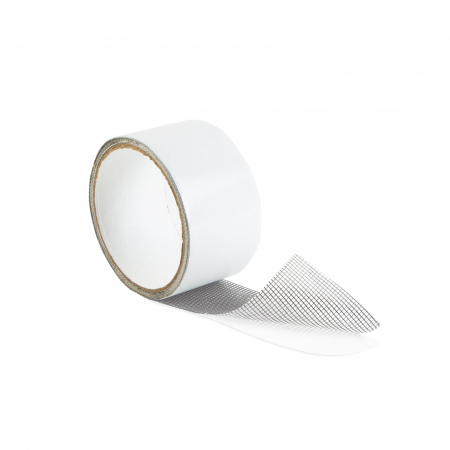 Accesorii fixare plasa antinsecte - Bandă de reparare plasă de țânțari - 2 m x 5 cm - gri