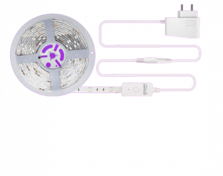 Banda LED Smart Gosund SL2-C WiFi, 5 metri, Sincronizare muzica, Alexa, Google Asistant [7]