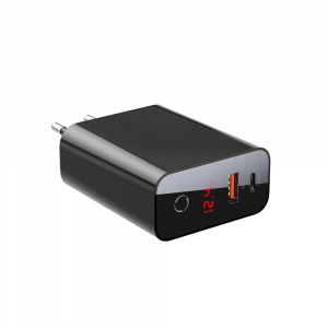 Adaptoare USB bricheta - Baseus Incarcatorperete PPS QC USB + PD 45W - Negru
