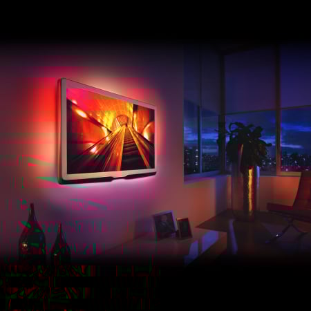 Kit banda LED / banda LED - Benzi LED pentru iluminare fundal TV, cu telecomandă 24-38”