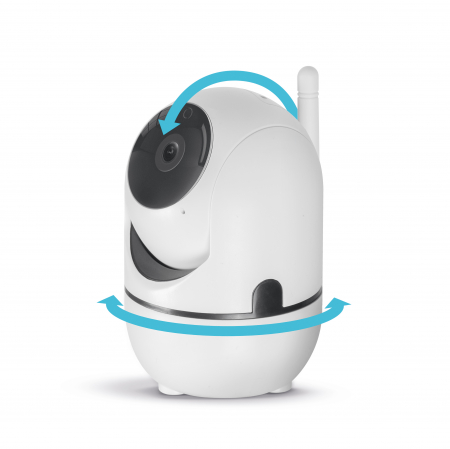 Baby video monitor - camera supraveghere Smart - WiFi - 1080p - pivotanta 360°, detectie miscare [1]
