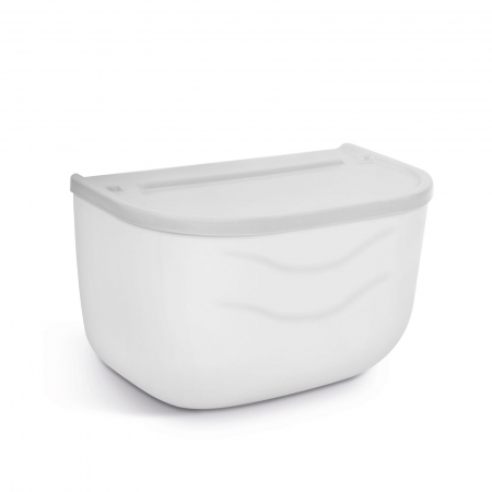 Accesorii baie - Bewello - Suport pentru hârtie igienică - alb - 210 x 135 x 135 mm