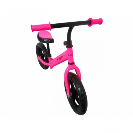 Bicicleta fara pedale cu roti din spuma EVA R-Sport R7 - Roz [1]