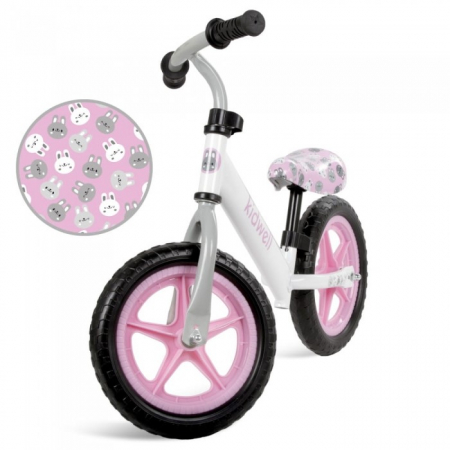 Bicicleta fara pedale Kidwell Rebel White Bunny [1]