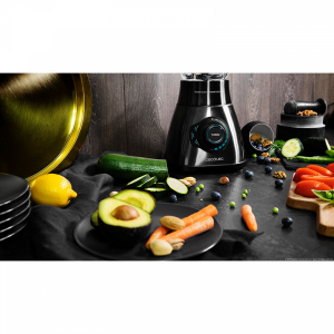 Blender Cecotec Power Black Titanium 1800 Smart, 1800 W, Zdrobire gheata, Bol sticla, Filtru pentru sucuri, 22000-rpm [5]