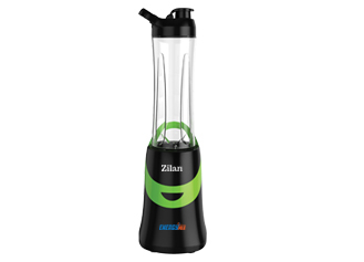 Blendere - Blender pentru smoothie, 350W, 0.6l, 1 treapta viteza, negru-verde marca Zilan - ZLN0511
