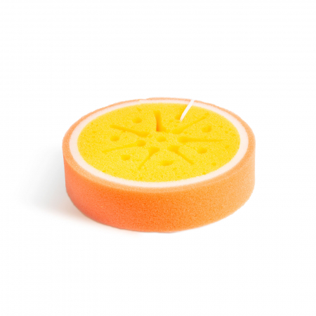 Accesorii baie - Burete - 12 cm - model portocala