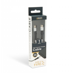 Cablu de date - Type-C - Type-C, alb - 1 m [2]