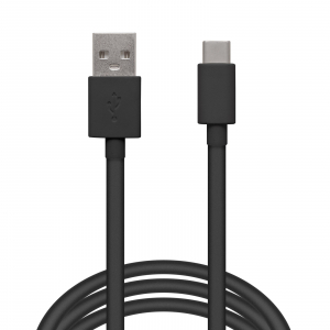Cabluri date si incarcare telefoane - Cablu de date - USB Tip-C - negru - 1m