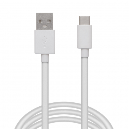 Cabluri date si incarcare telefoane - Cablu de date - USB Type-C - alb - 1 m