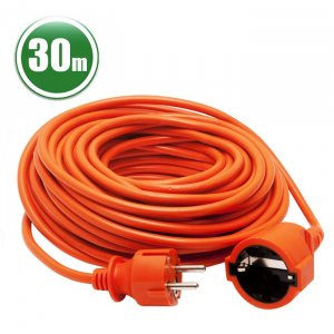 Prelungitoare electrice - Cablu prelungitor, 3 x 1,0 mm², 30 m