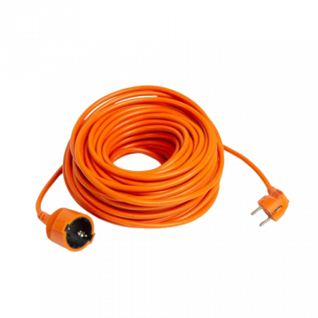 Prelungitoare electrice - Cablu prelungitor de rețea tip oscilant – 20 m, 3 x 1,5 mm², portocaliu
