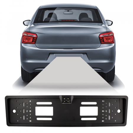 Securitate auto - Cameră pe suport pt număr de înmatriculare