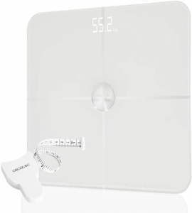 Cantar corporal Smart Cecotec Surface Precision 9600, Display LED, 10 valori masurate, BMI, Alb [1]