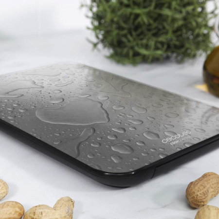 Cantar bucatarie Cecotec Smart Cook Control 9000, Inox, 10kg,  rezistent apa, masurare solide si lichide [2]