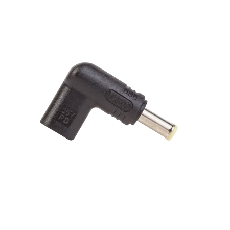 Mufe adaptoare incarcare telefoane - Adaptor 90 grade - Tip-C -> DC 5,5 x 3,0 mm - Samsung - 20V