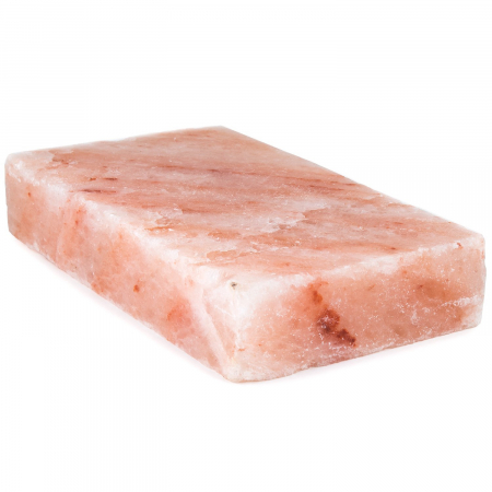 Gatit traditional - Caramida din sare de Himalaya 200 x 100 x 25 mm pentru sauna ori gatit sau servit preparate culinare