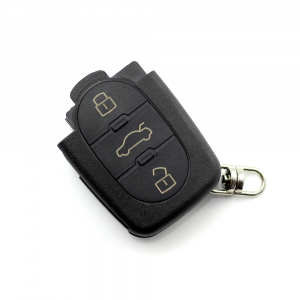 Cracasa cheie pornire Audi / Volkswagen / Seat / Skoda - CARGUARD - Audi - carcasă cheie cu 3 butoane, baterie 2032