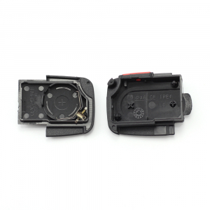 CARGUARD - Audi - carcasă cheie tip briceag, 2+1 butoane, cu buton panică și baterie CR 2032 [4]
