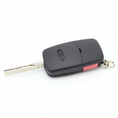 CARGUARD - Audi - carcasă cheie tip briceag cu 3+1 butoane, buton de panică și baterie 2032 [6]