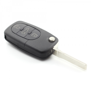 CARGUARD - Audi - Carcasă cheie tip briceag, cu 3 butoane - baterie 2032 [1]