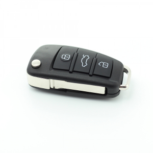 CARGUARD - Audi - model nou - carcasă cheie tip briceag, cu 3 butoane [4]