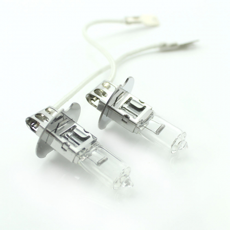 CARGUARD - Set de 2 becuri Halogen H3, 55W +50% Intensitate - LONG LIFE [3]
