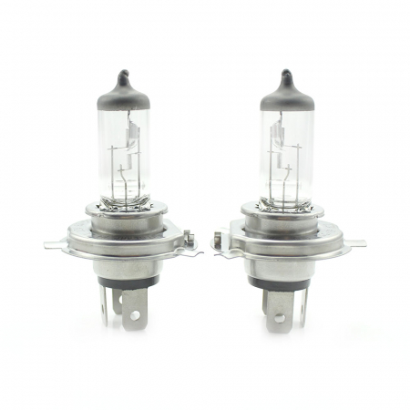 CARGUARD - Set de 2 becuri Halogen H4, 55W, +50% Intensitate - LONG LIFE [2]