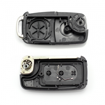 Carcasă cheie Volkswagen Touareg tip briceag, cu 3 butoane [1]