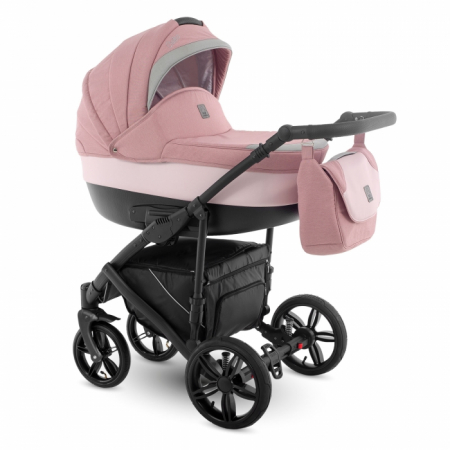 Carucioare copii - Carucior 3 in 1 Camarelo BALEO PINK