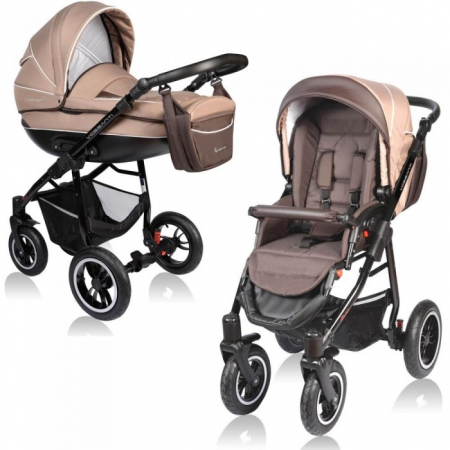 Carucioare copii - Carucior VESSANTI Crooner 2 in 1 - Beige