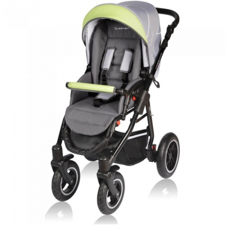 Carucior VESSANTI Crooner 3 in 1 - Green/Gray [3]