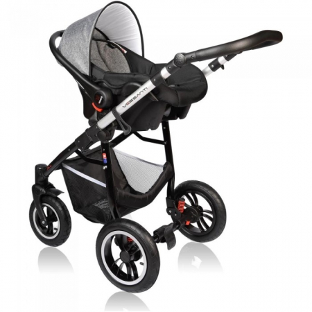 Carucior VESSANTI Crooner Prestige 3 in 1 - Gray [13]