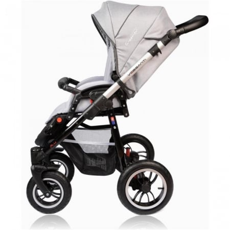 Carucior VESSANTI Crooner Prestige 3 in 1 - Light Gray [7]