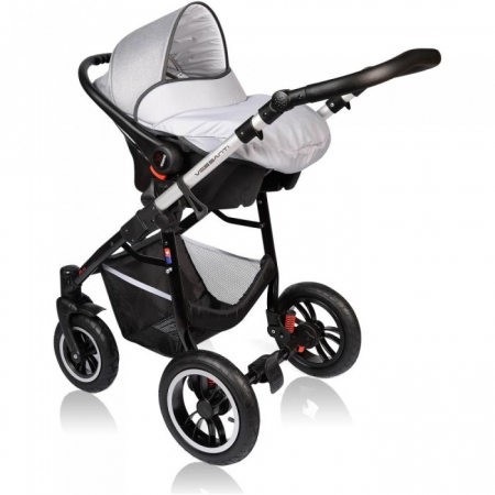 Carucior VESSANTI Crooner Prestige 3 in 1 - Light Gray [9]