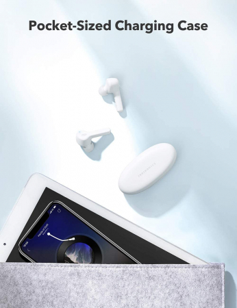 Casti audio In-Ear Taotronics TT-BH53 SoundLiberty , True Wireless, Bluetooth 5.0, TWS - Alb [6]