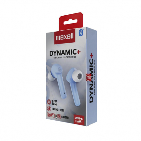 Căști wireless Maxell BT Dynamic+TWS - albastru [1]