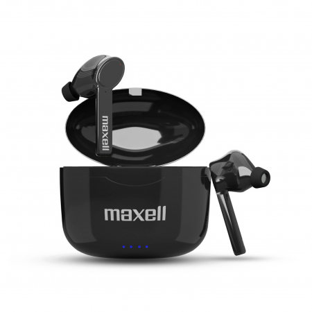Casti bluetooth - Căști bluetooth telefon Maxell BT Dynamic TWS - negre