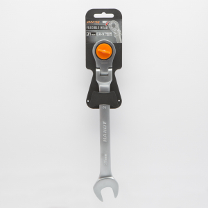 Cheie fixa cu clichet si cap rabatabil 21 mm [5]