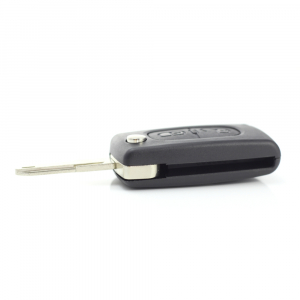 Citroen / Peugeot 206 - Carcasa tip cheie briceag cu 2 butoane si suport baterie [10]