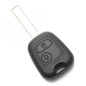 Carcasa cheie pornire Citroen / Peugeot - Carcasă cheie cu 2 butoane si insert metalic Citroen / Peugeot