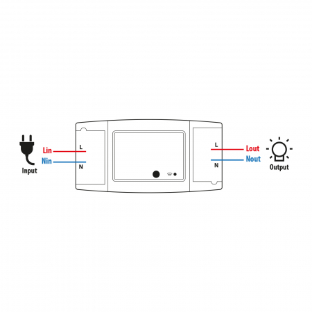 Releu Wi-Fi inteligent - 90-250V, 16A - compatibil Amazon Alexa, Google Home, IFTTT [2]
