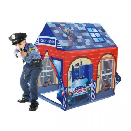 Cort de joaca Ecotoys Police Station [4]