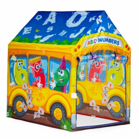 Corturi de joaca - Cort de joaca pentru copii autobuzul vesel Ecotoys 7201AR
