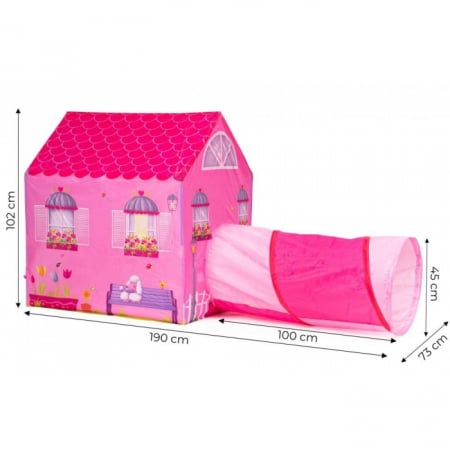 Cort de joaca pentru copii cu tunel Ecotoys 8326 [5]