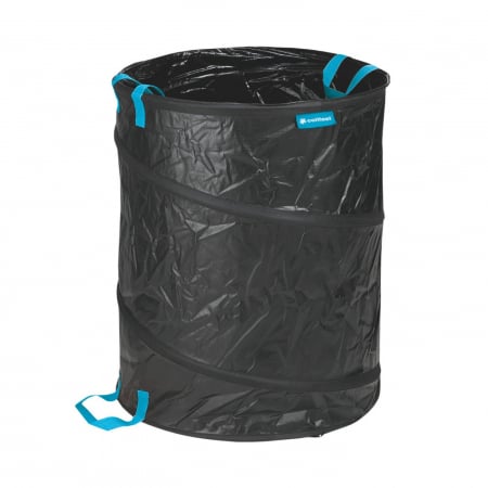 Accesorii gradina - Cos pentru deseuri gradina pliabil mare CellFast, 172L, culoare negru