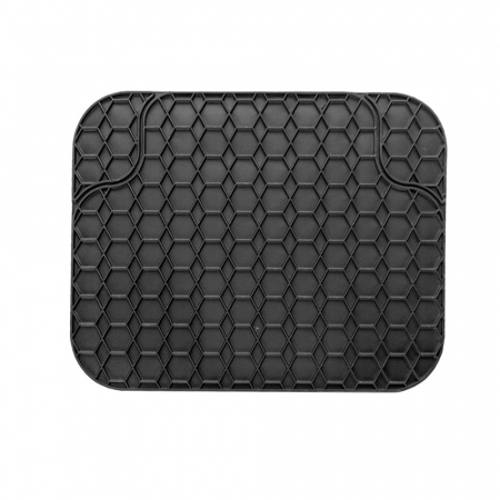 Set 4 covorase auto pvc universale Carguard – 68 x 44 cm / 44 x 34 cm – negru [3]