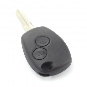 Dacia / Renault - Carcasa cheie cu 2 butoane și suport inox pentru baterie [8]
