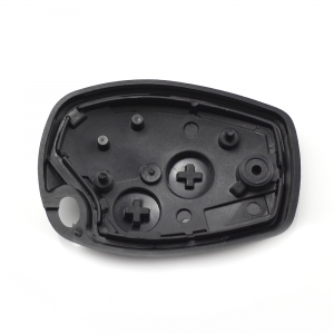 Dacia / Renault - Carcasa cheie cu 2 butoane si suport baterie din inox [3]