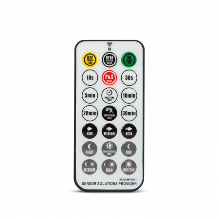 Detector senzor de miscare cu telecomanda - 360° - max 10 m - max 2000W - IP65 [3]